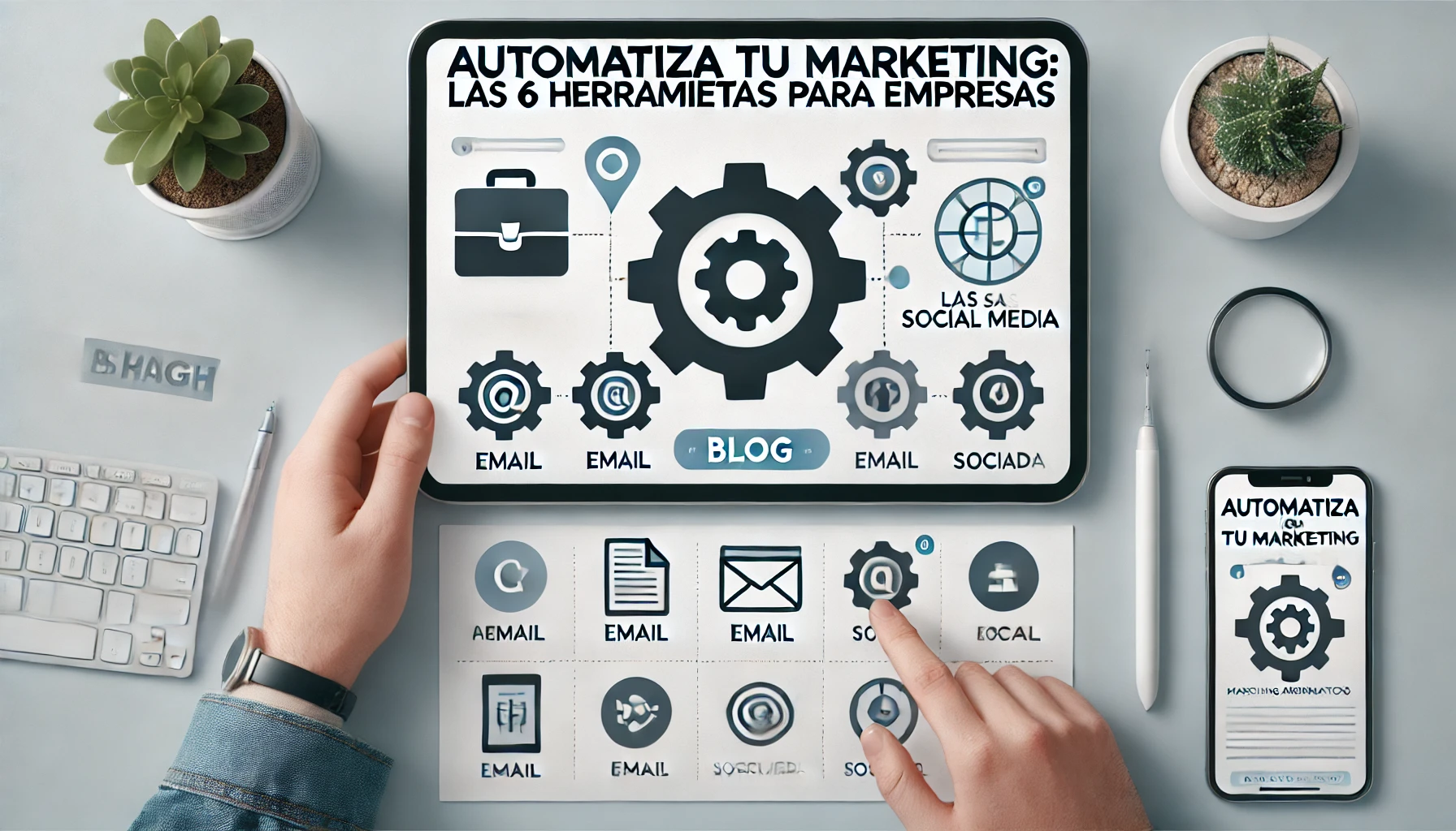 Automatiza tu marketing Las 6 herramientas empresas